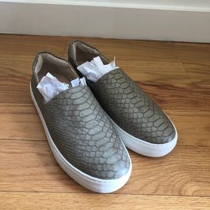 Saks Fifth Avenue Leather Platform Sneakers